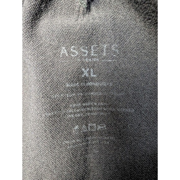 Assets By Spanx Women's XL Black Stretchy Smoothing Shape Wear Leggings - Picture 7 of 9